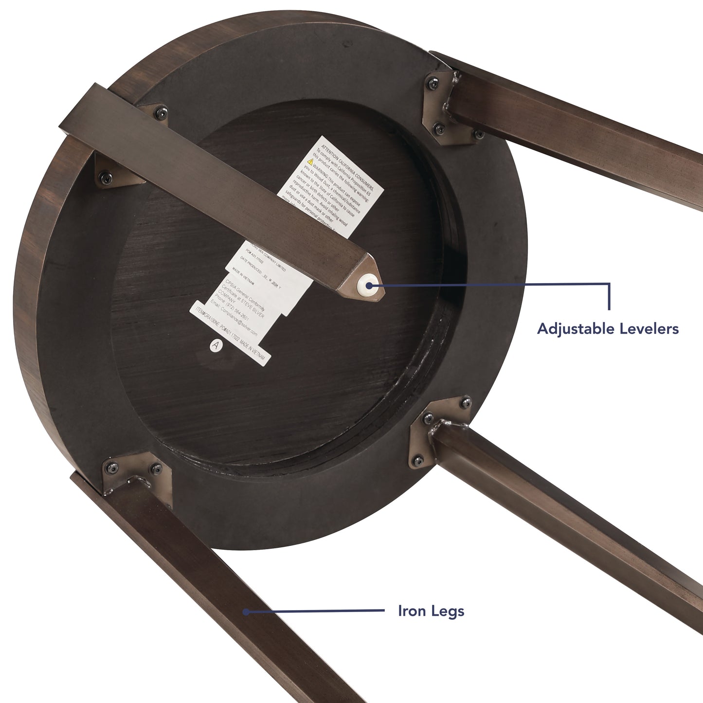 Gracie End Table, Brown