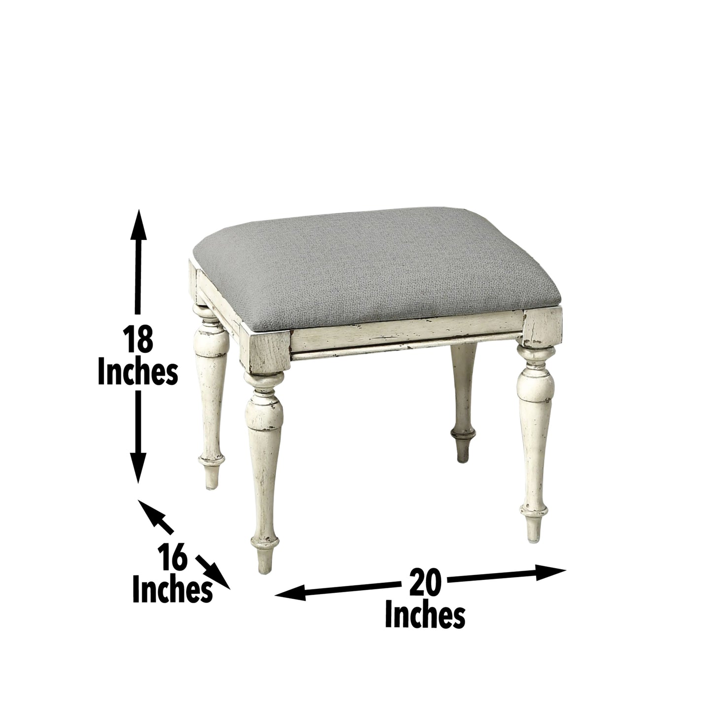 Highland Park Vanity Bench