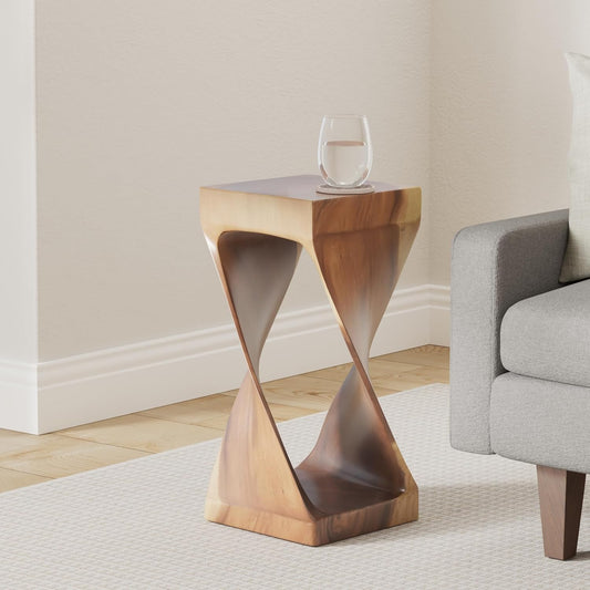 Whirlwood Acacia Accent Table