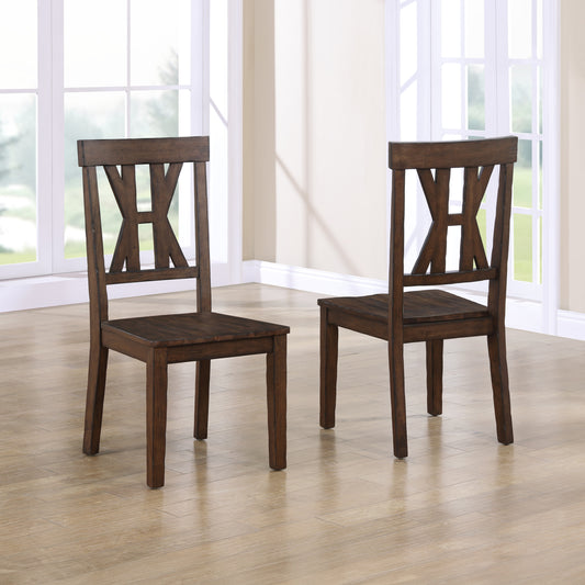 Set of 2 Auburn Side Chairs
