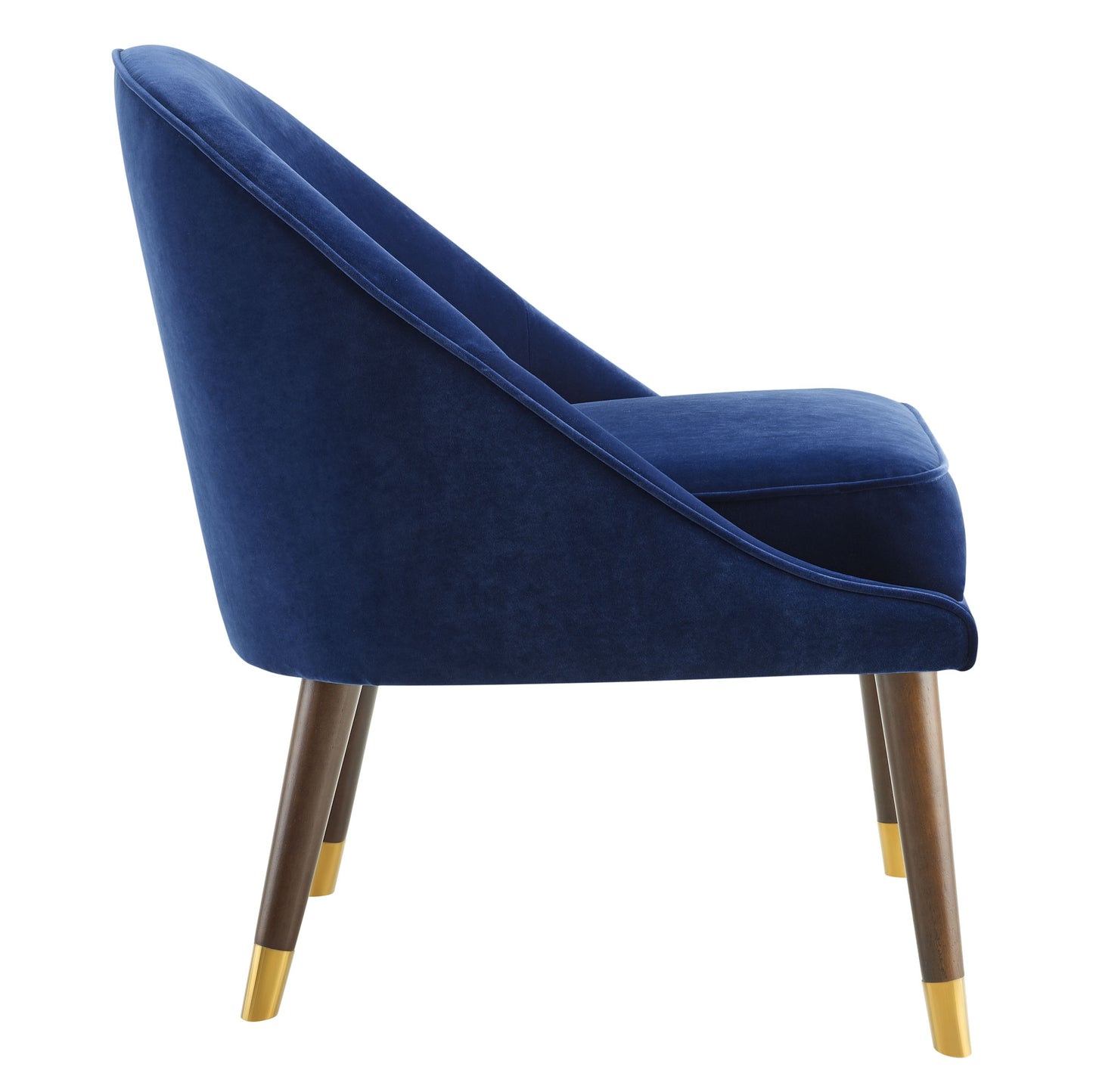 LuxeNest Velvet Accent Chair