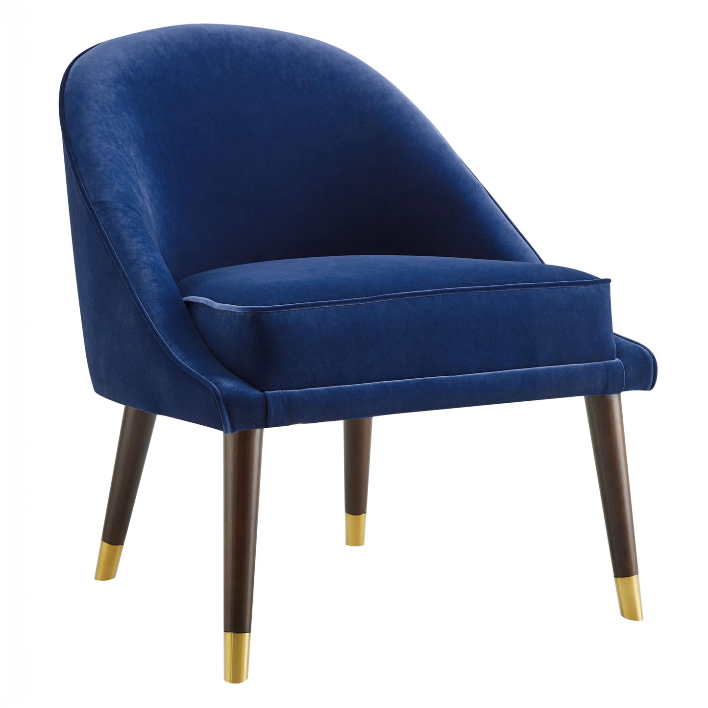 LuxeNest Velvet Accent Chair