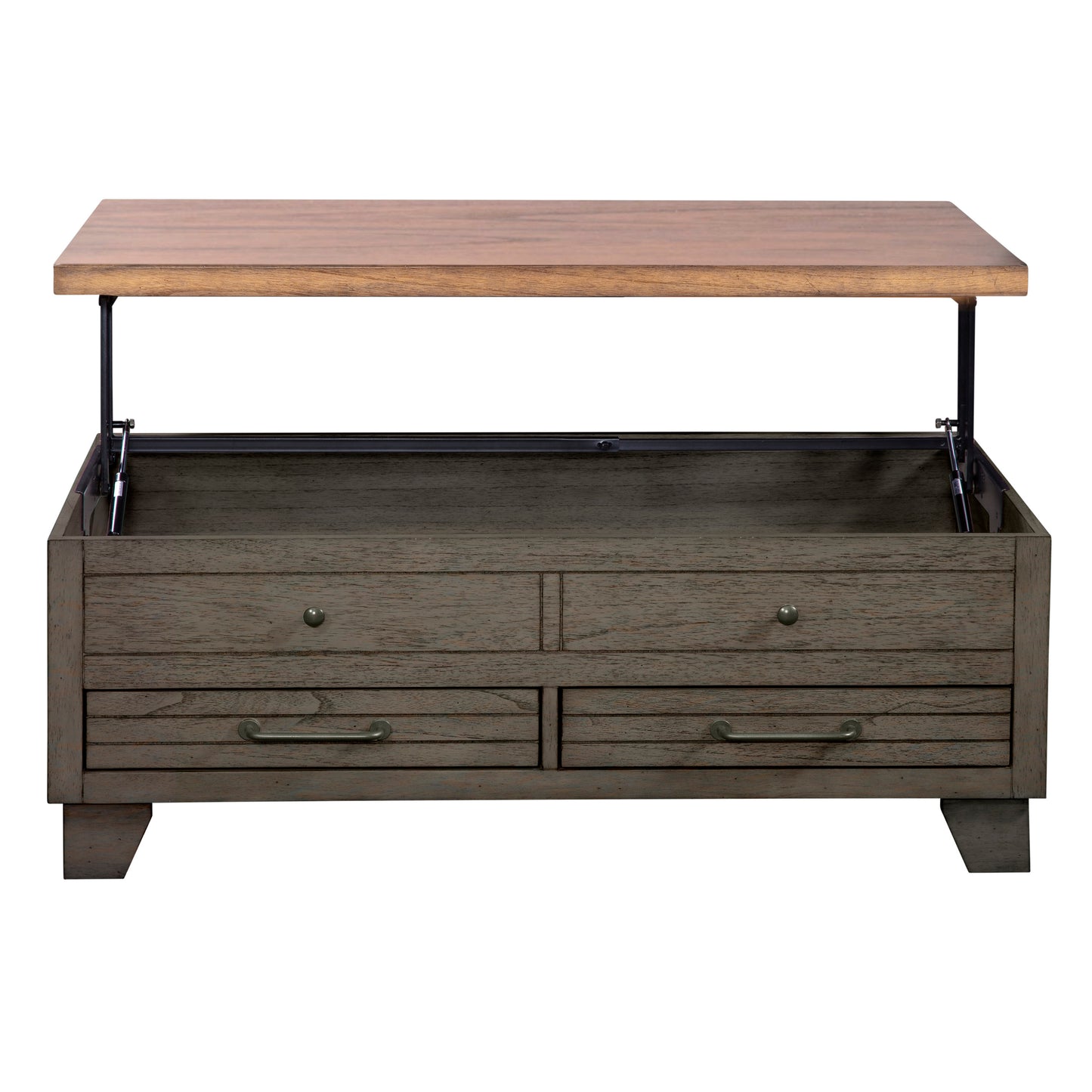 Bear Creek Brown Lift Top Coffee Table