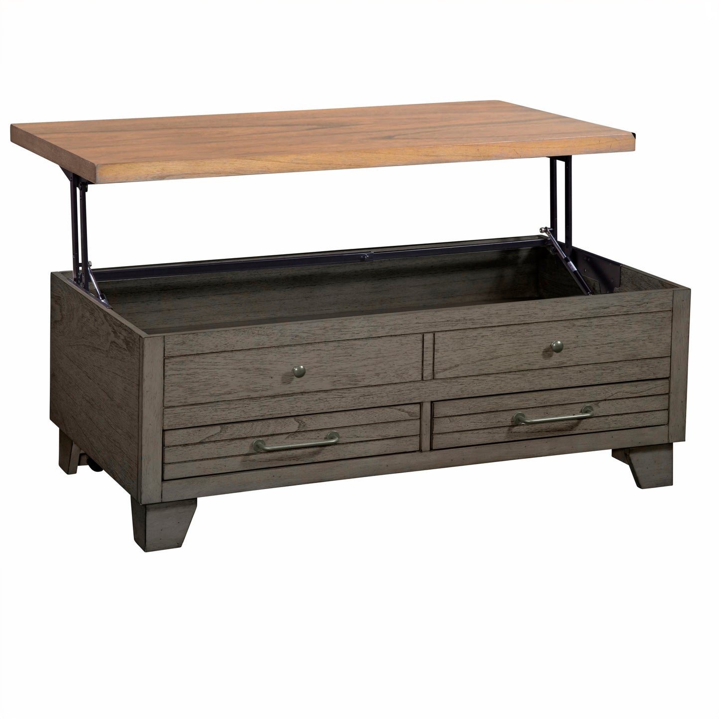 Bear Creek Brown Lift Top Coffee Table