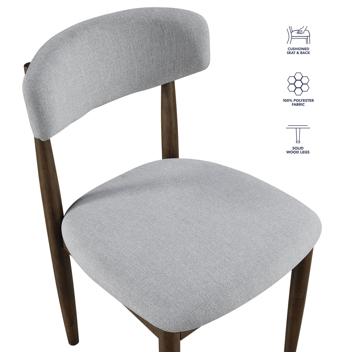 Set of 2 Burlington Upholstered Side Chairs