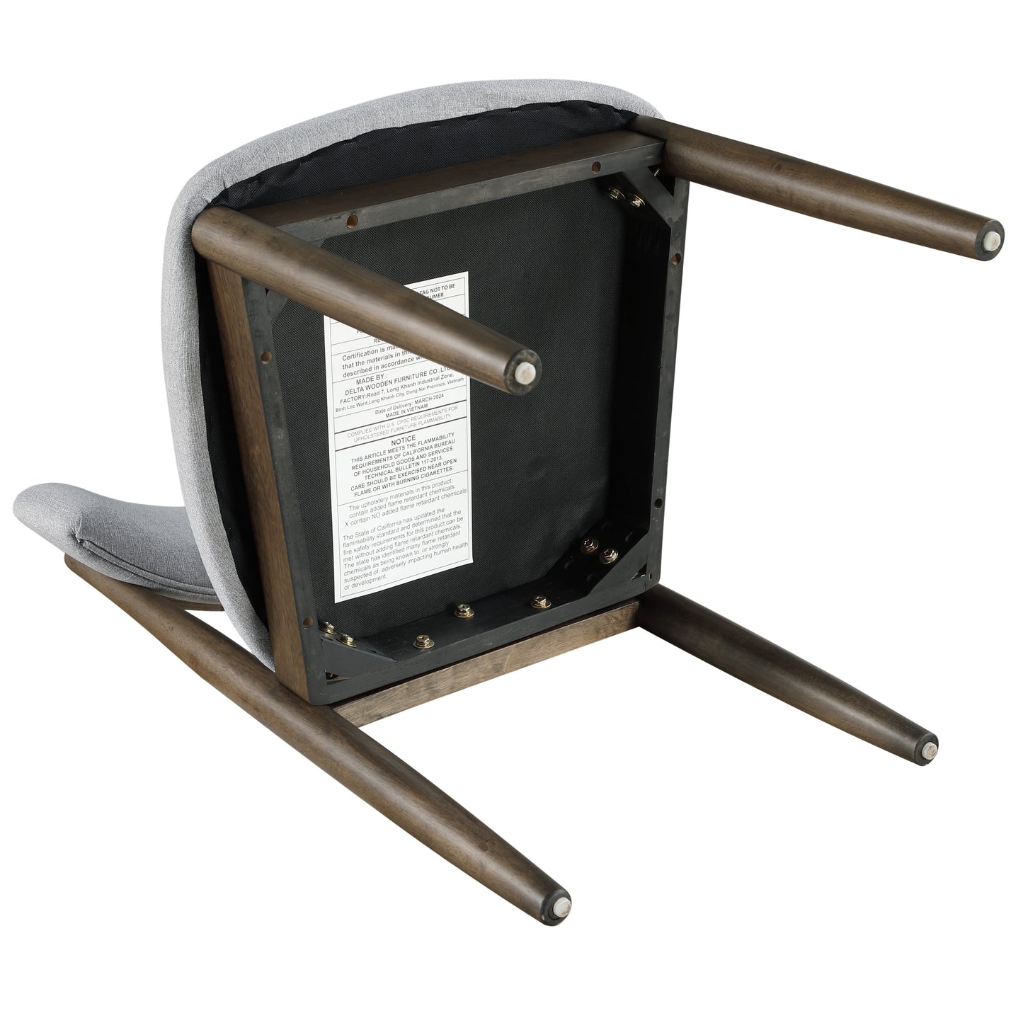 Set of 2 Burlington Upholstered Side Chairs