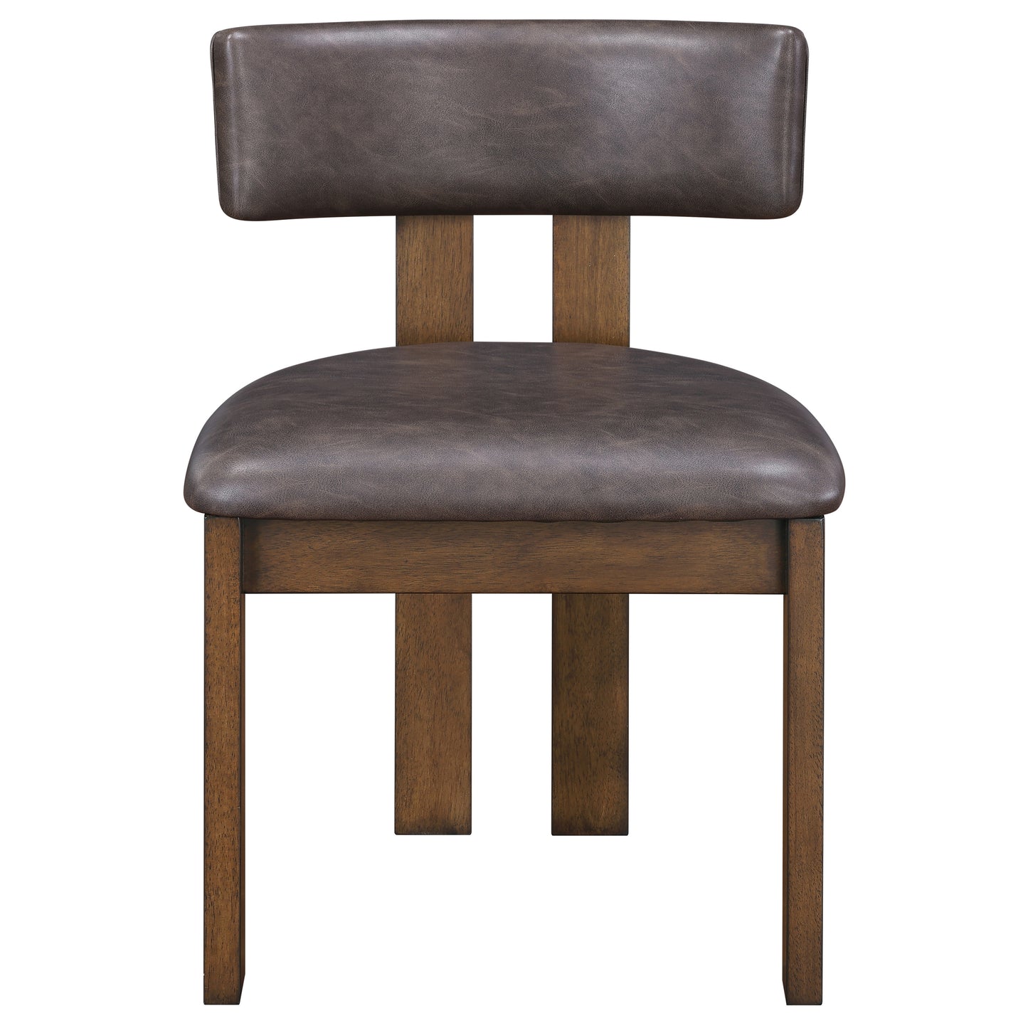 Set of 2 Cambridge Vegan Leather Side Chairs