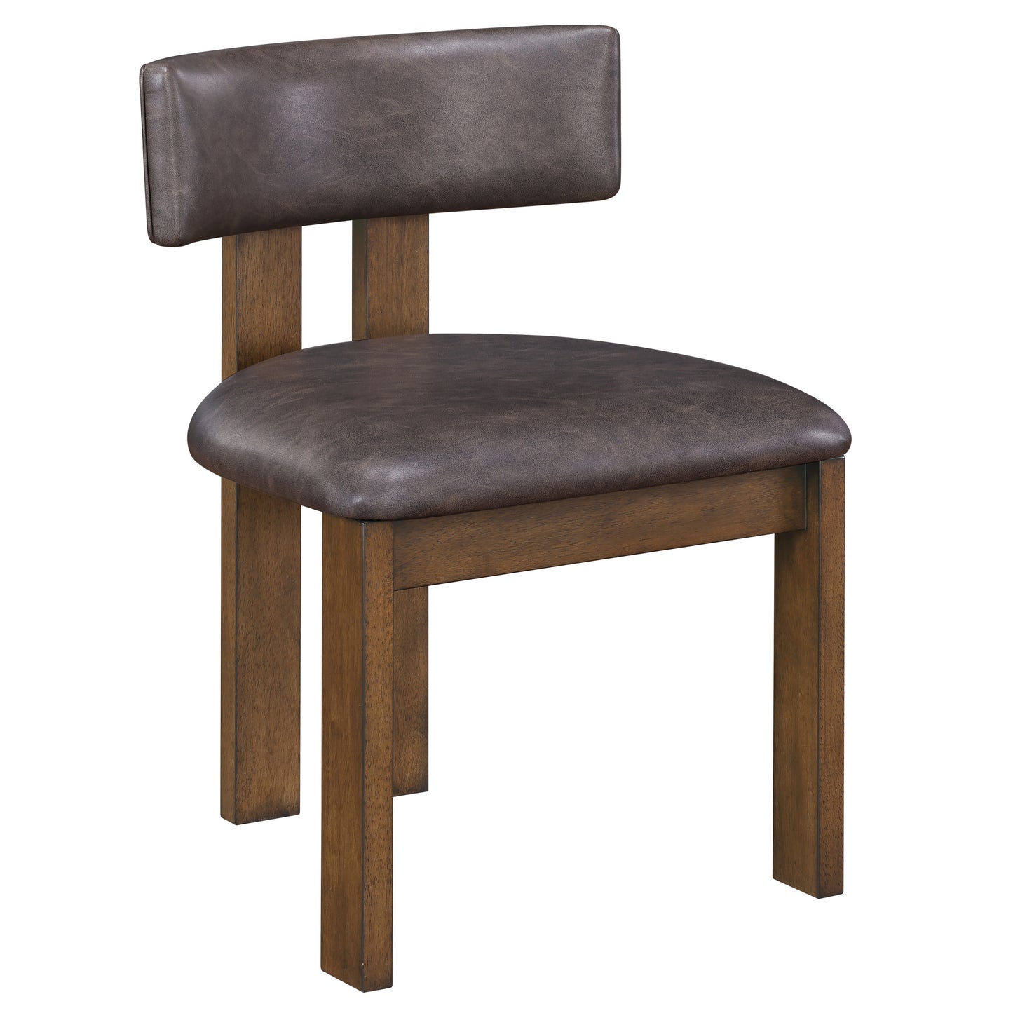 Set of 2 Cambridge Vegan Leather Side Chairs