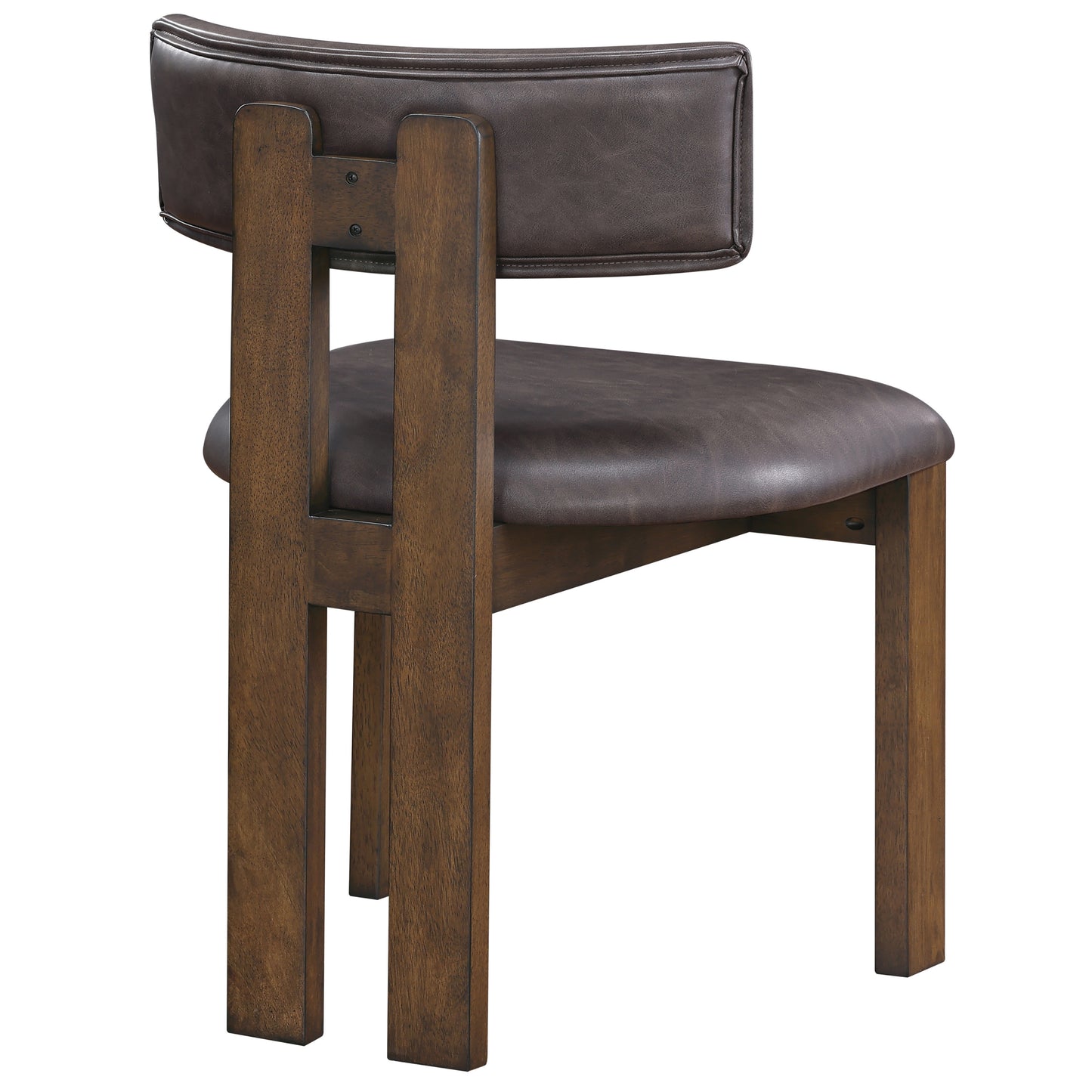 Set of 2 Cambridge Vegan Leather Side Chairs