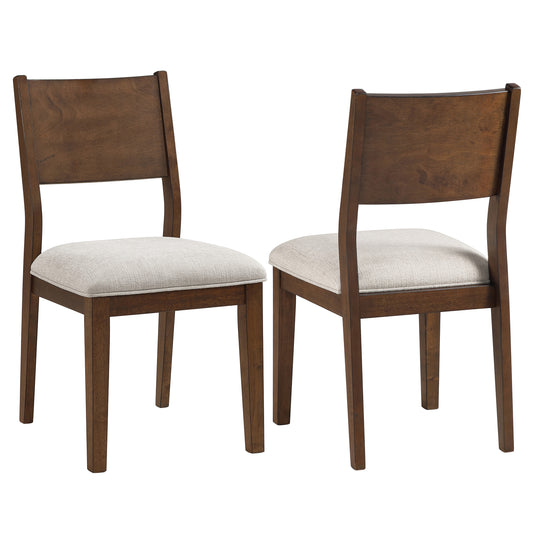 Set of 2 Canton Cushioned Seat Side Chairs