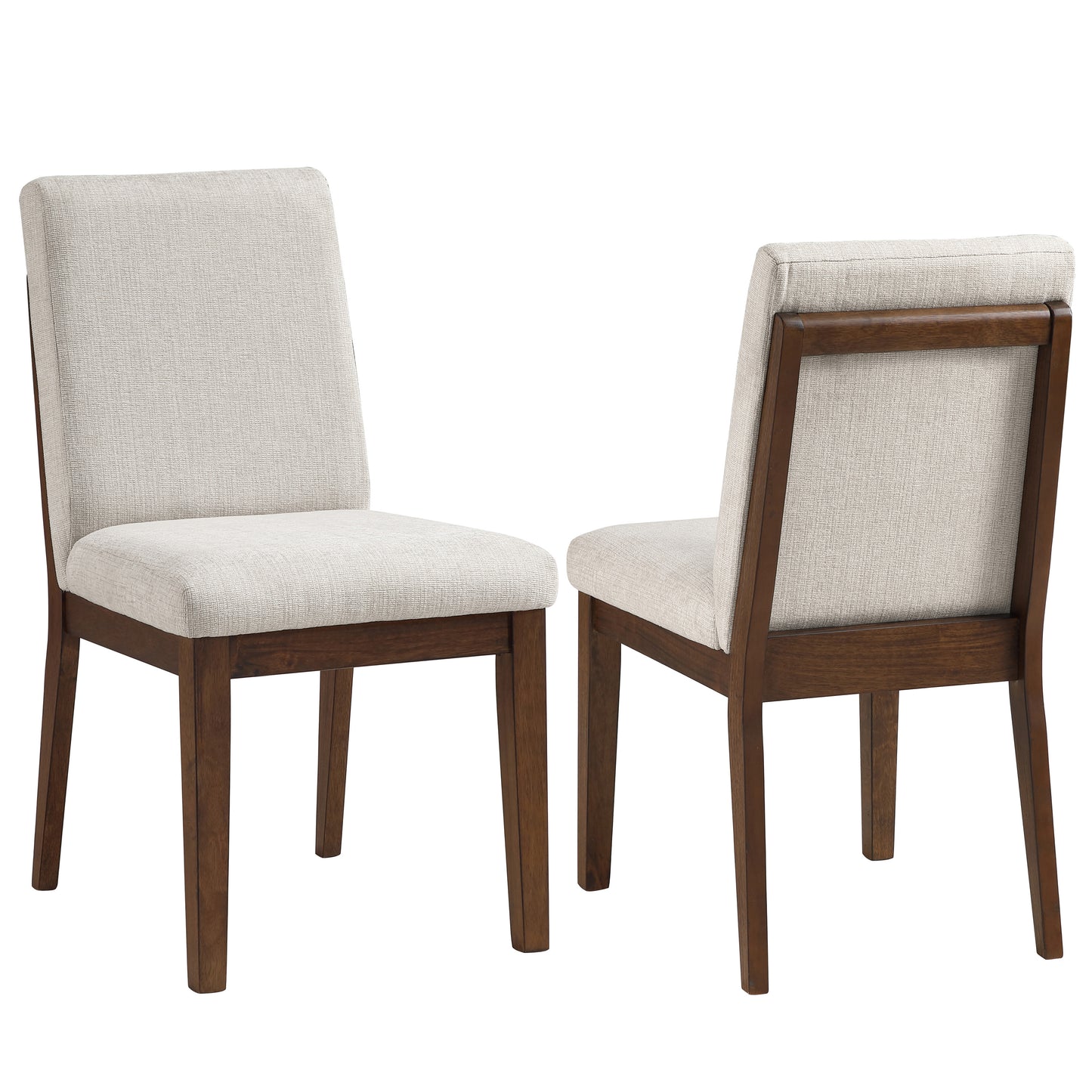 Set of 2 Canton Cushioned Seat Side Chairs