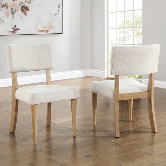 Set of 2 Colvin Brown Side Chairs