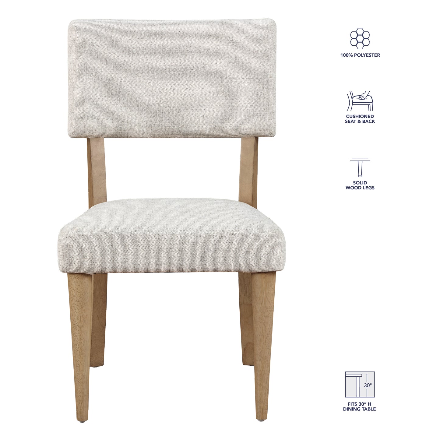 Set of 2 Colvin Brown Side Chairs