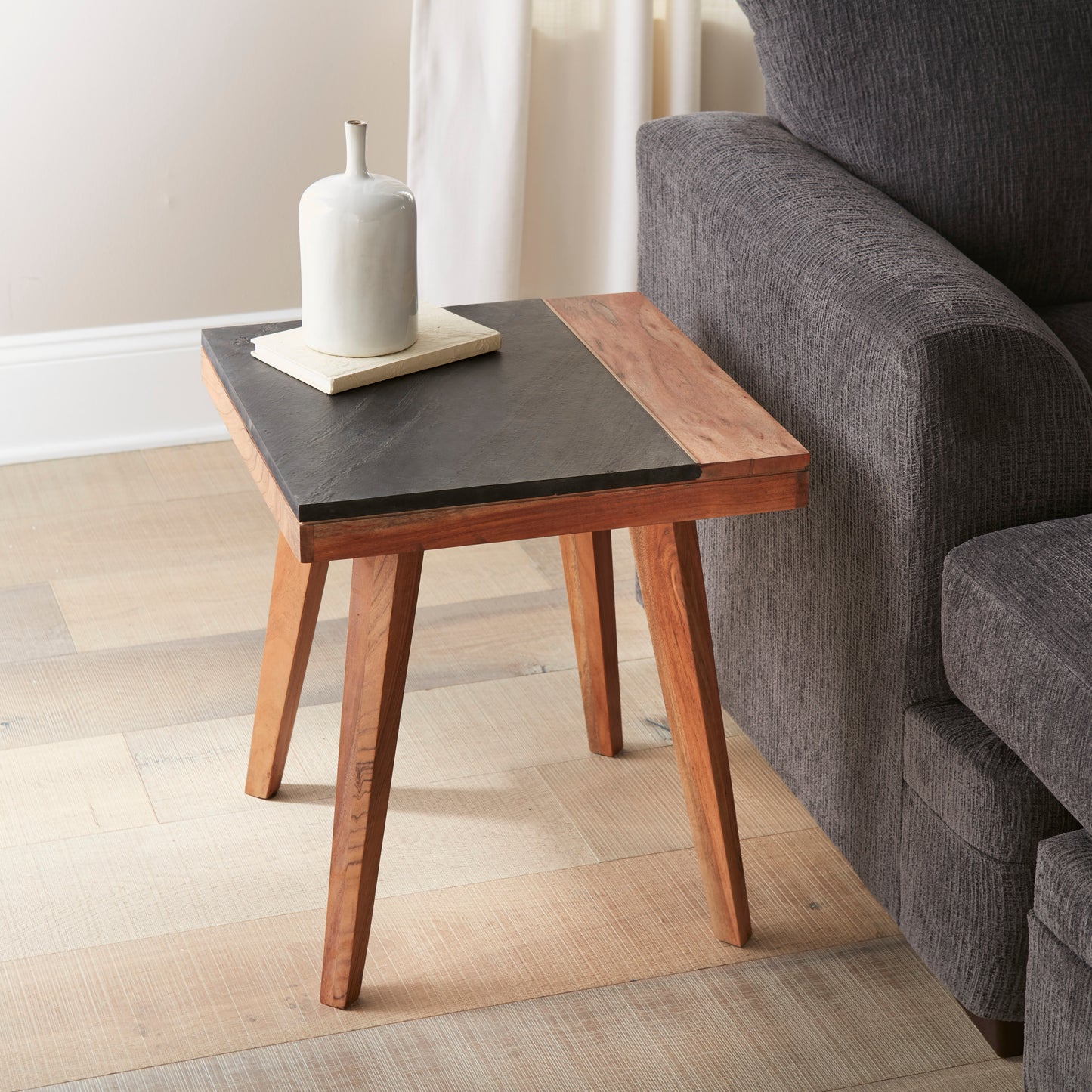 Caspian Square End Table
