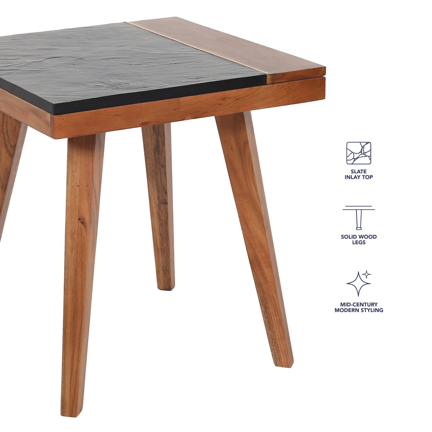 Caspian Square End Table