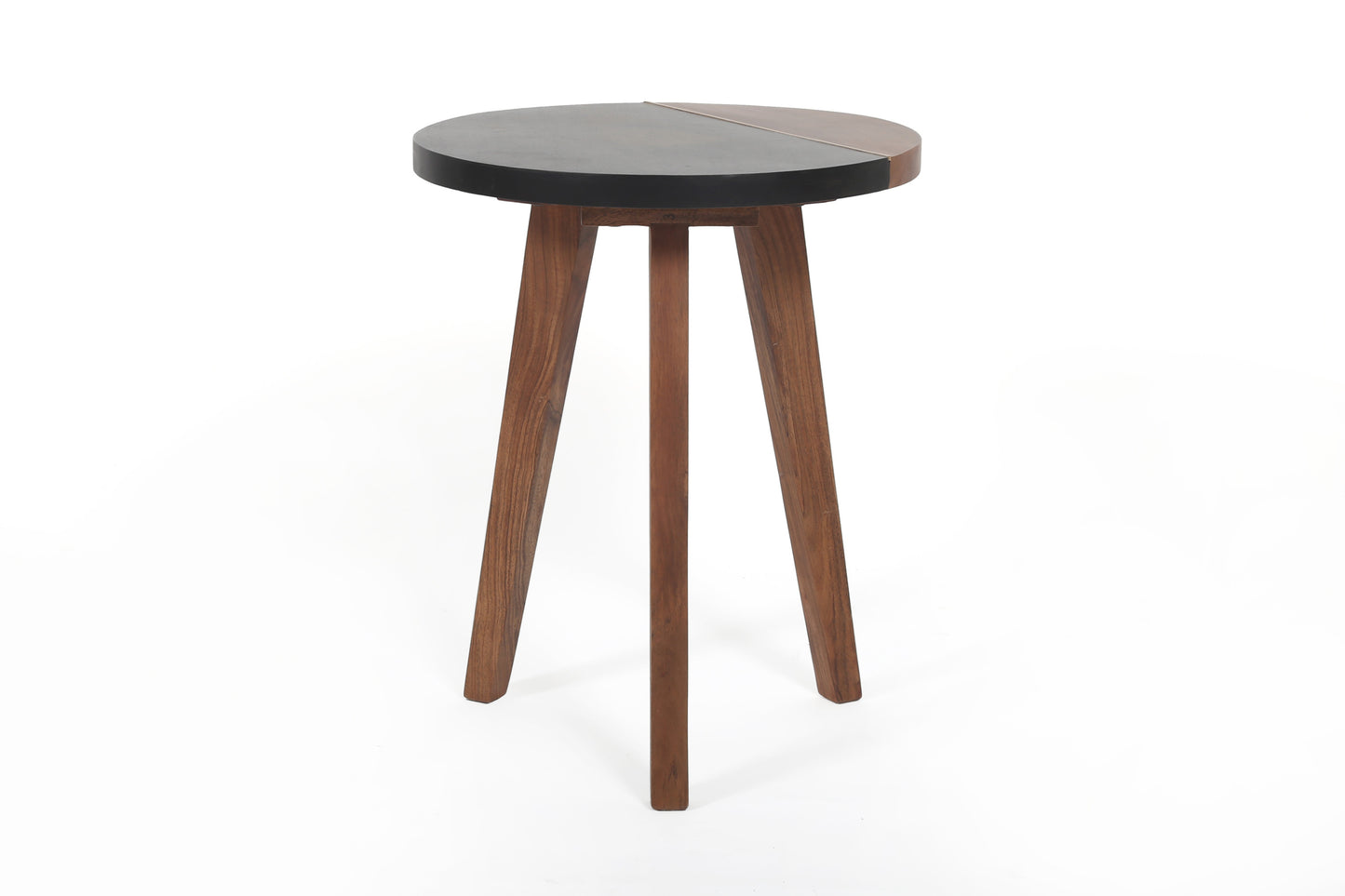 Caspian Round Accent End Table