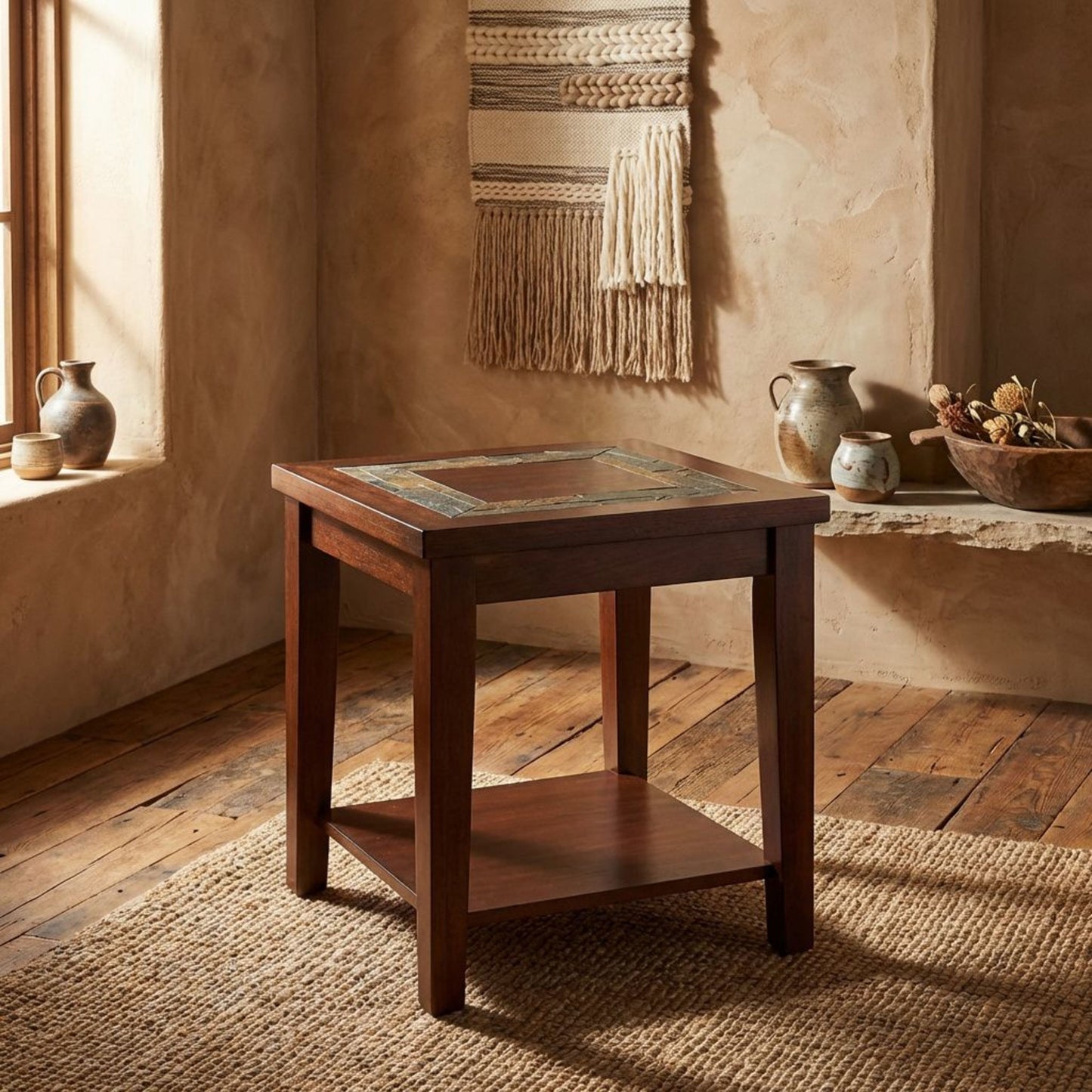 Davenport Slate End Table