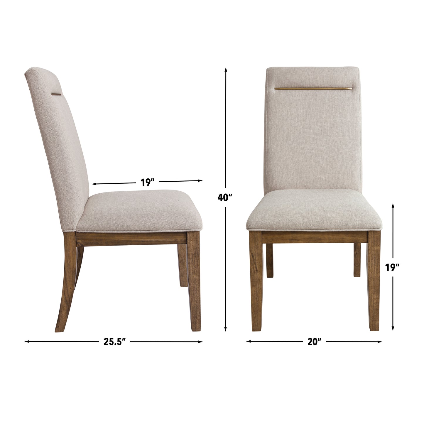 Set of 2 Garland Side Chairs