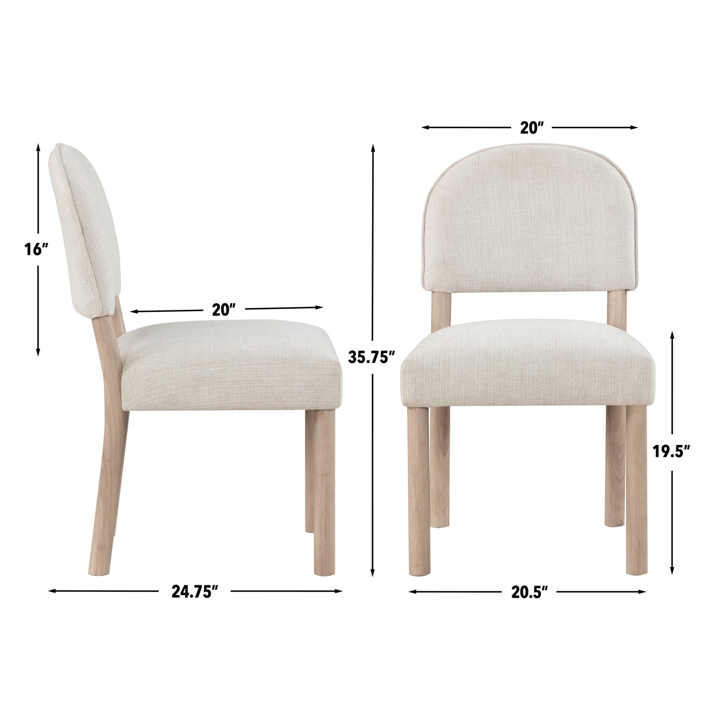 Set of 2 Gabby Side Chairs