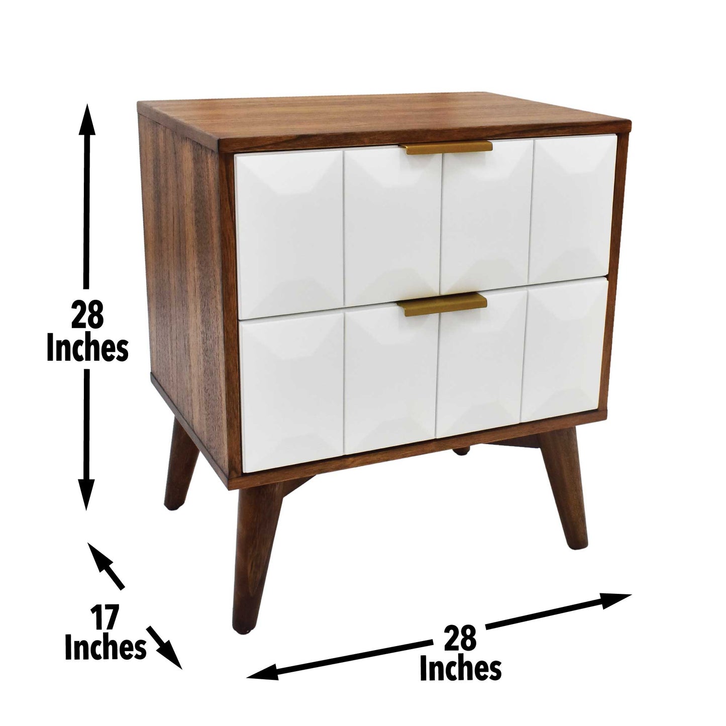 The Valencia Mid-Century Nightstand
