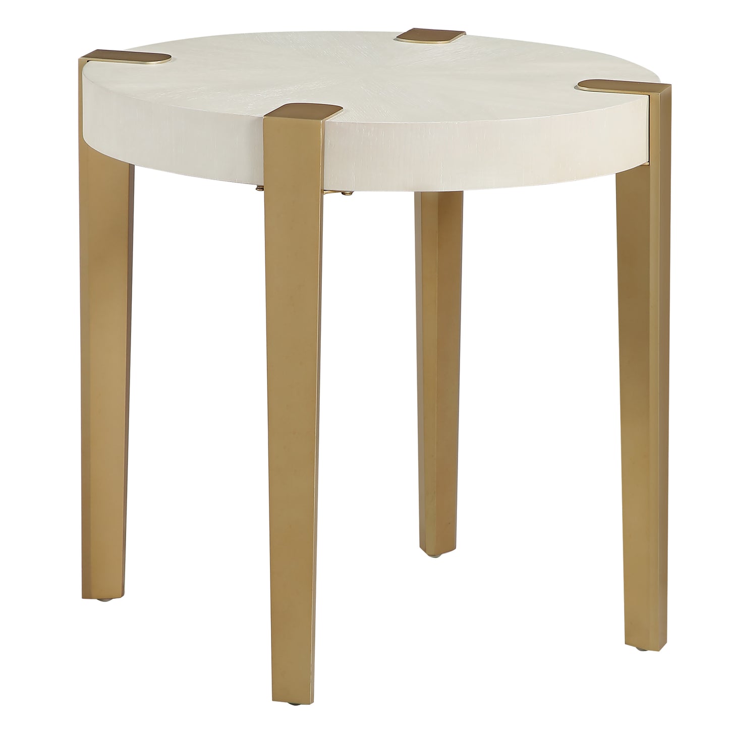 Gracie End Table, White