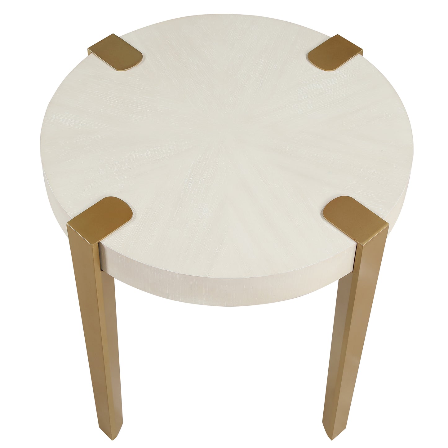 Gracie End Table, White
