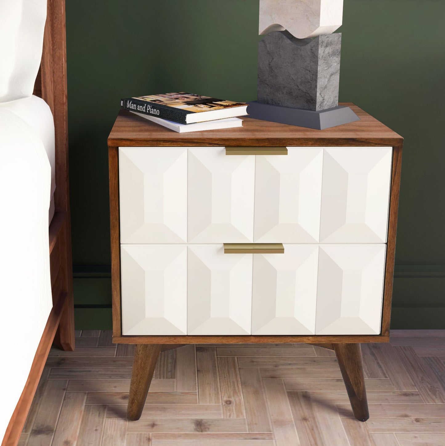 The Valencia Mid-Century Nightstand