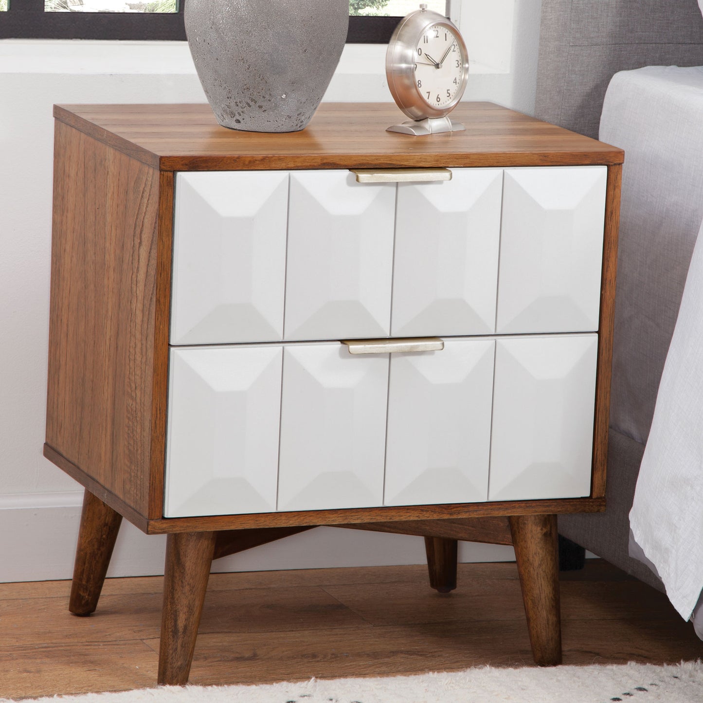 The Valencia Mid-Century Nightstand