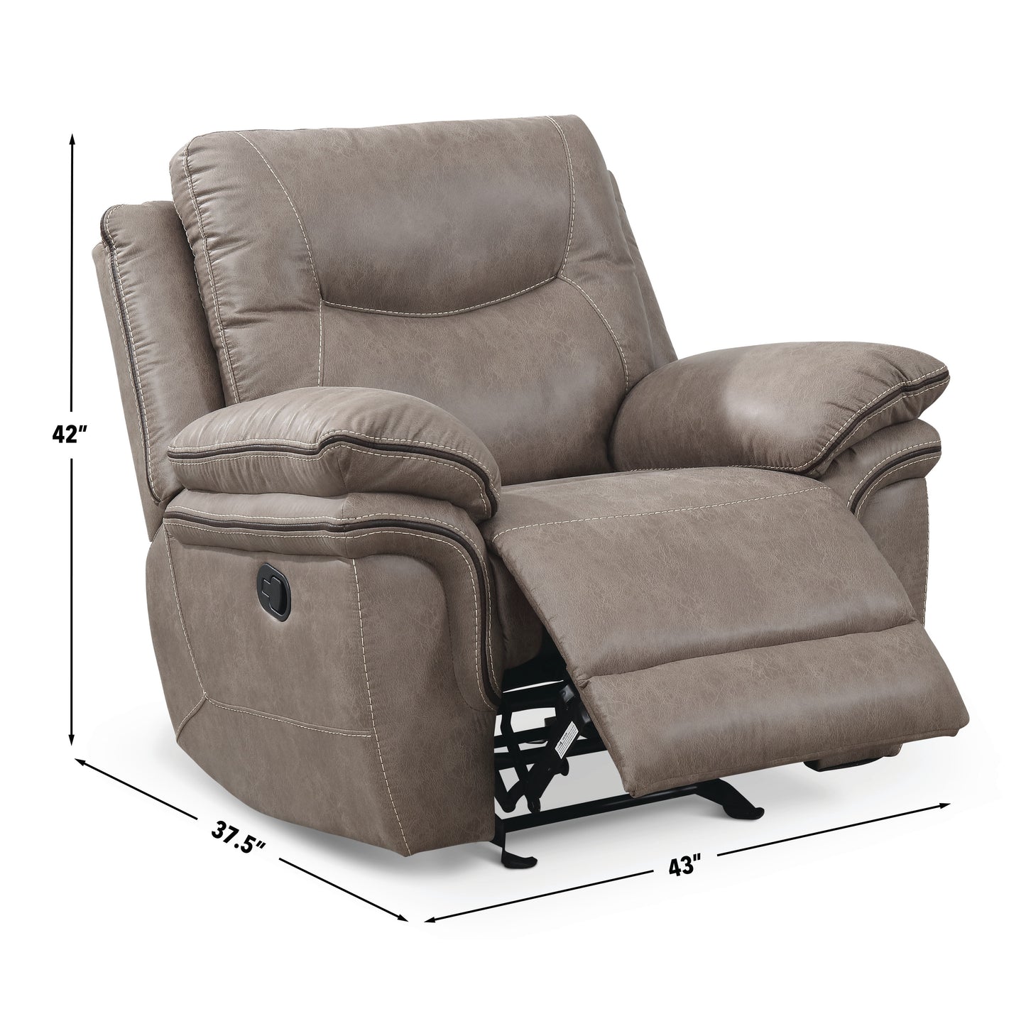 Isabella Recliner Chair Sand