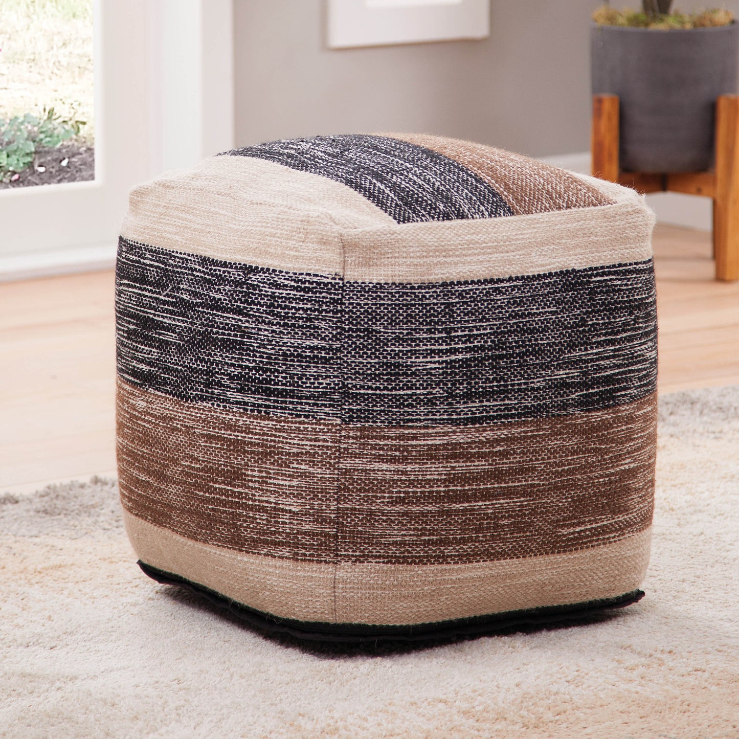 Jamal Square Handwoven Woolen