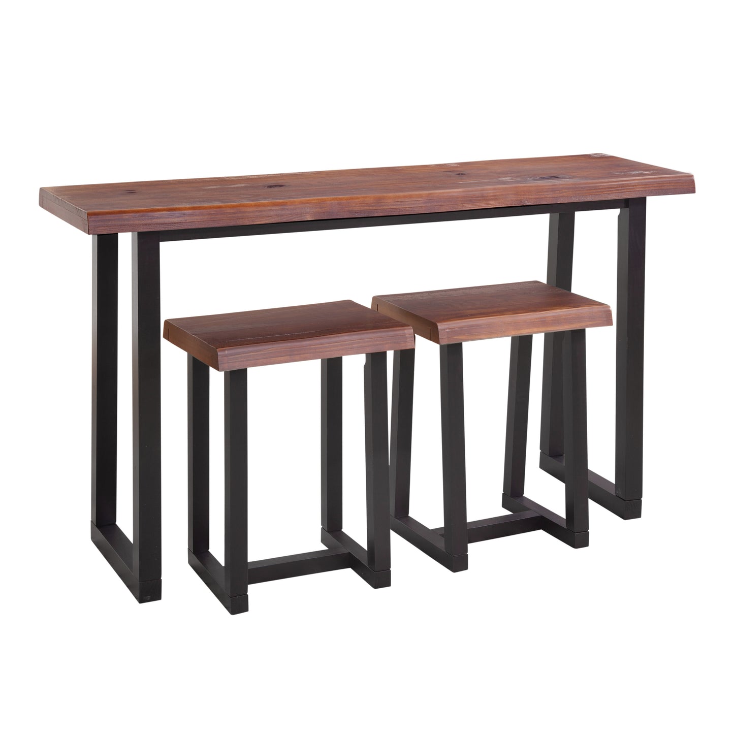 Jennings Live Edge 3pc Counter Set