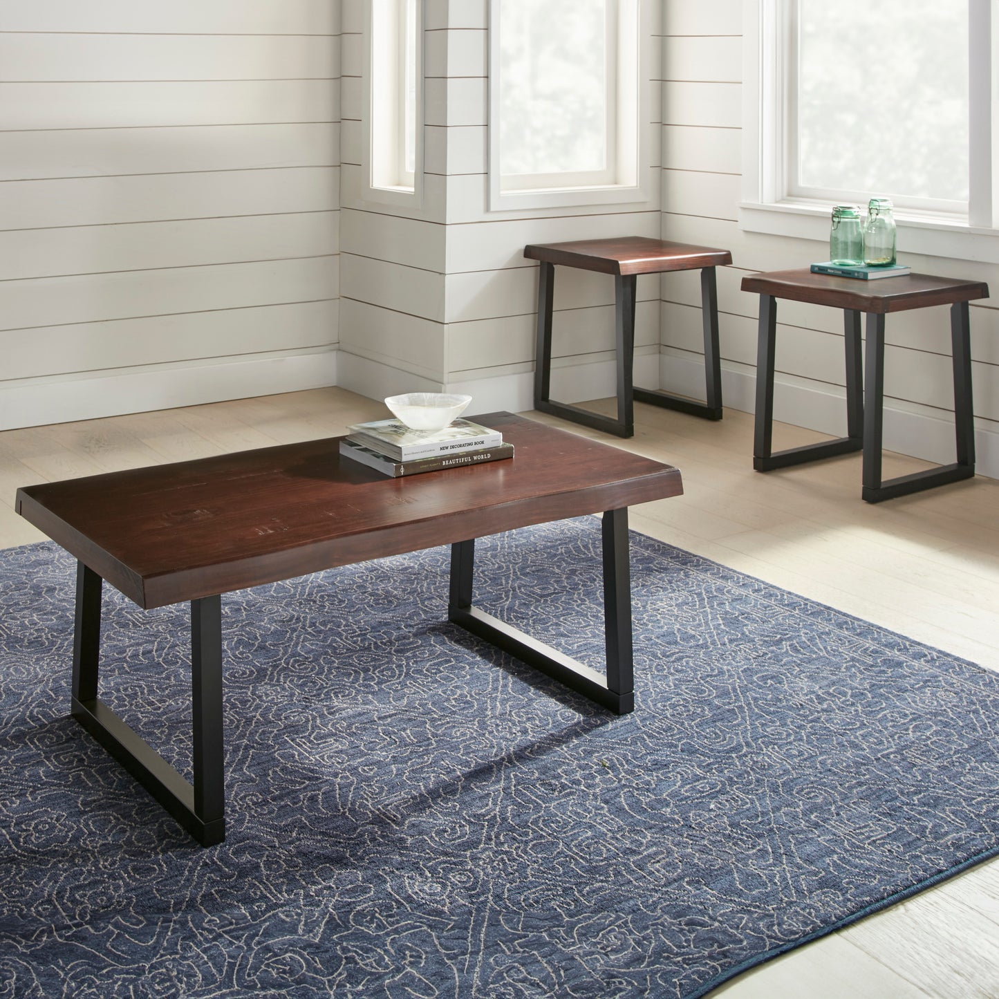 Jennings Live Edge 3pc Occasional Set