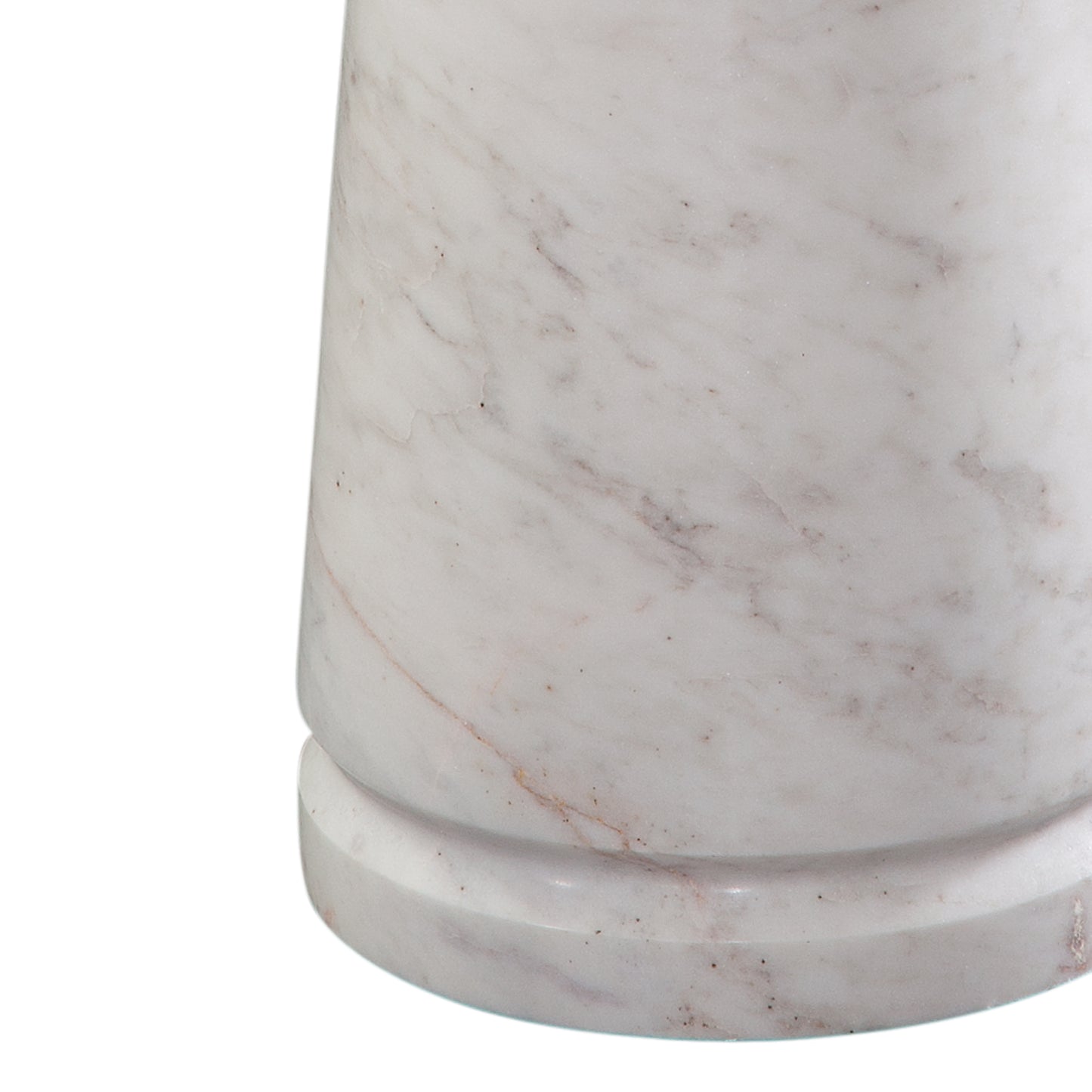 Joni 18″ Round Fantasy Solid Marble Accent End Table