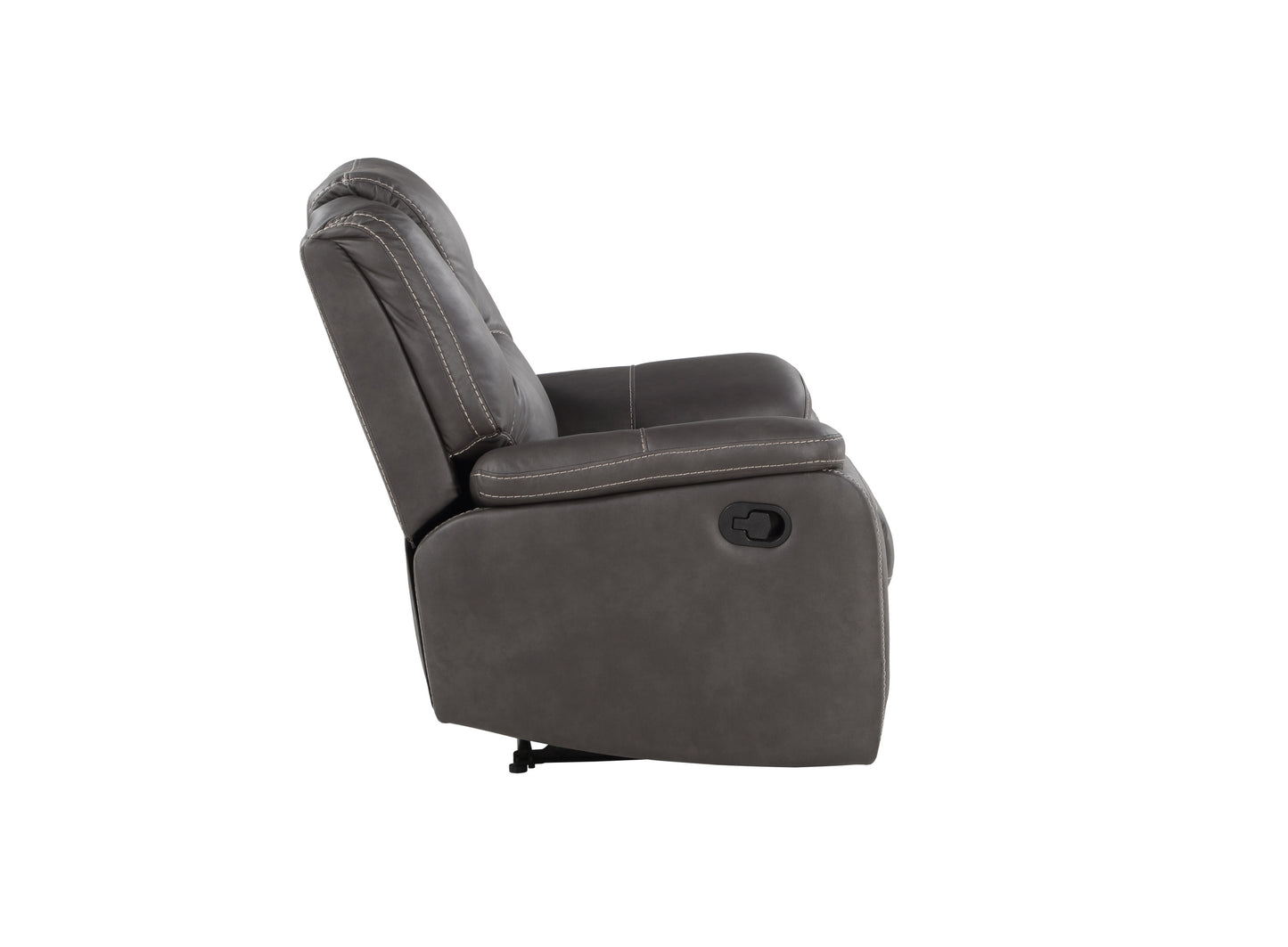 Katrine Charcoal Manual Recliner