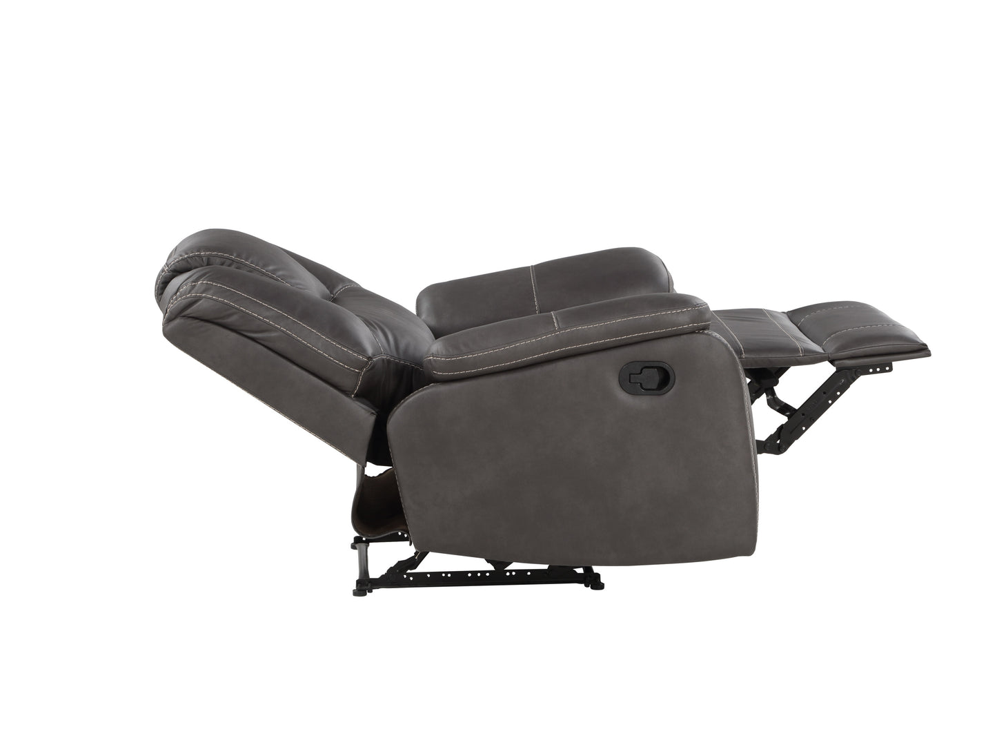 Katrine Charcoal Manual Recliner