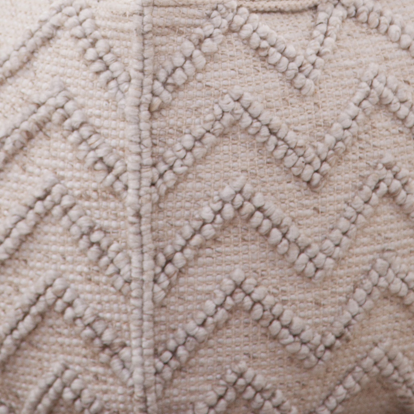 Kenzari Square Zigzag Handwoven