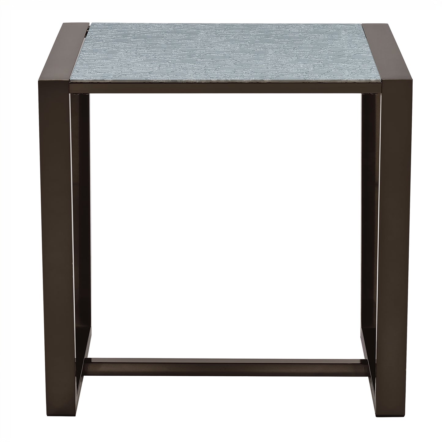 Mazie End Table w/Pattern Mirror