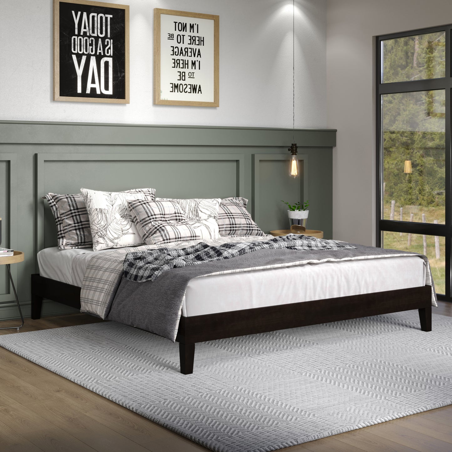 Nix King Platform Bed Frame