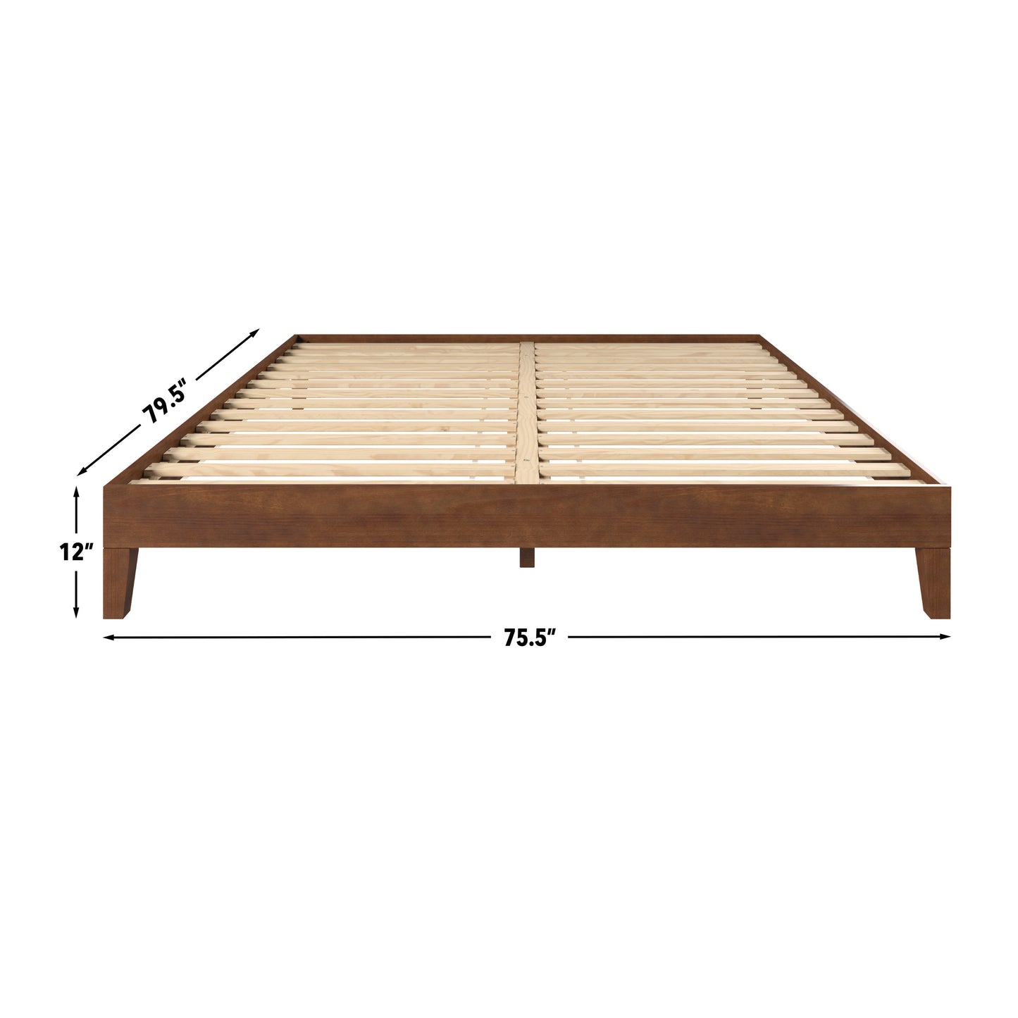 Nix King Platform Bed Frame
