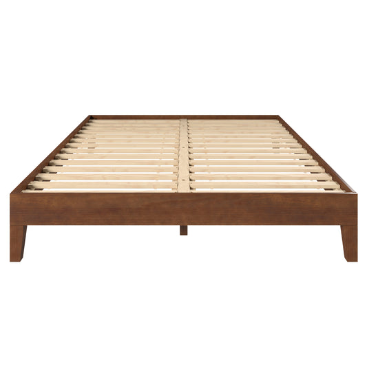 Nix Queen Platform Bed Natural
