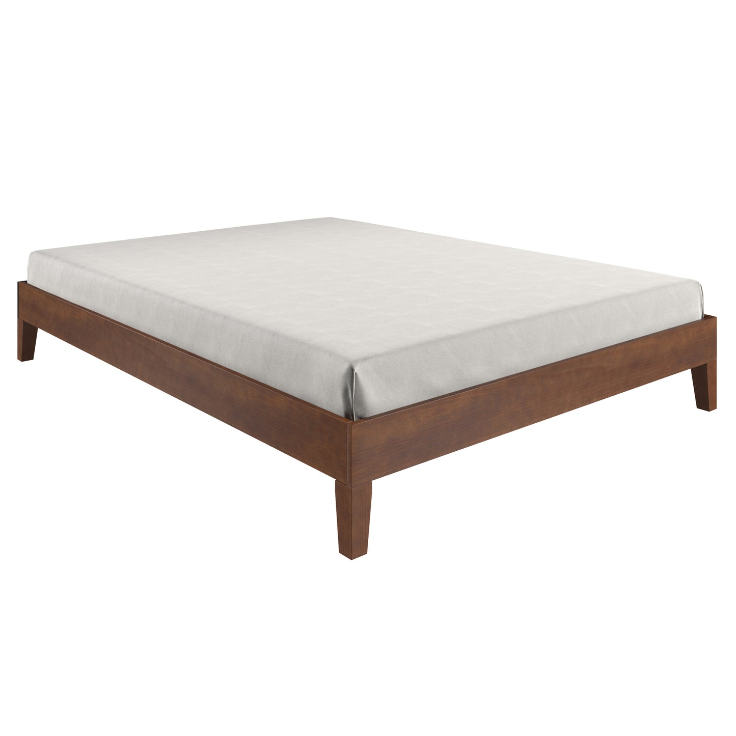 Nix Queen Platform Bed Natural
