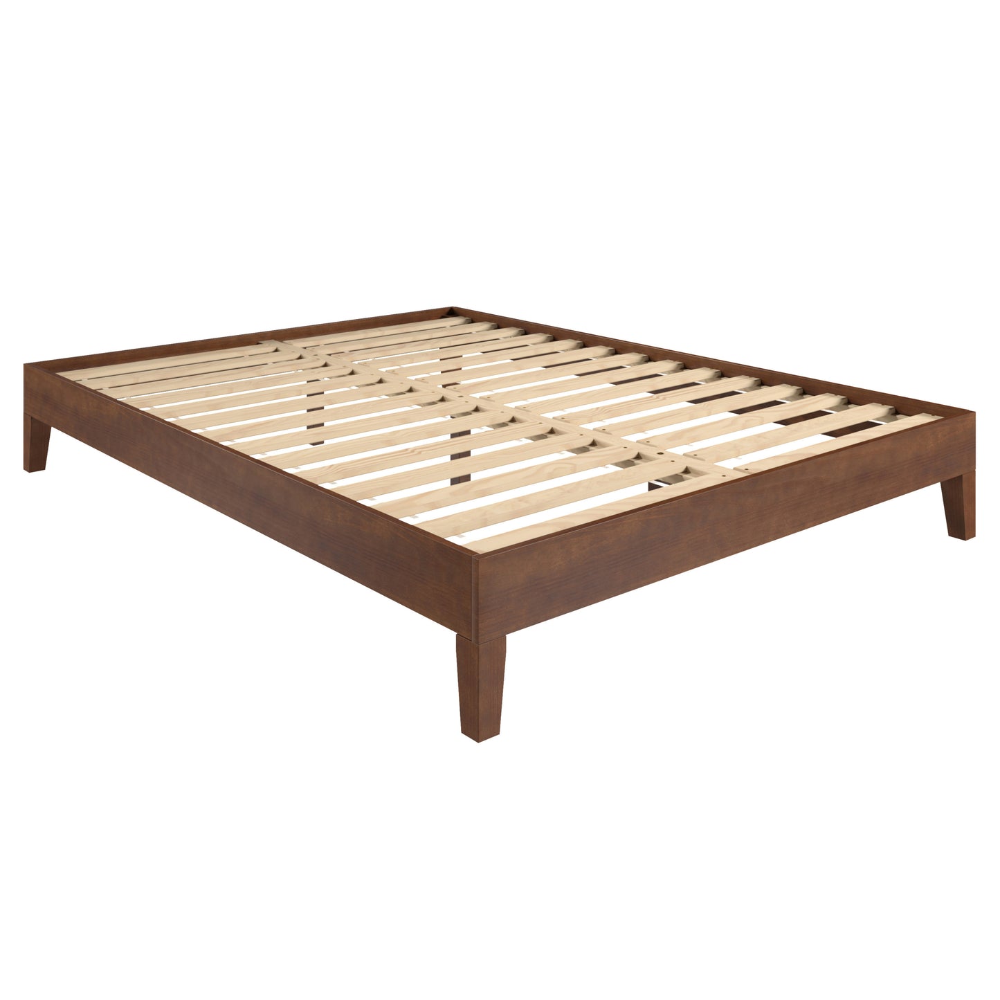 Nix Queen Platform Bed Natural