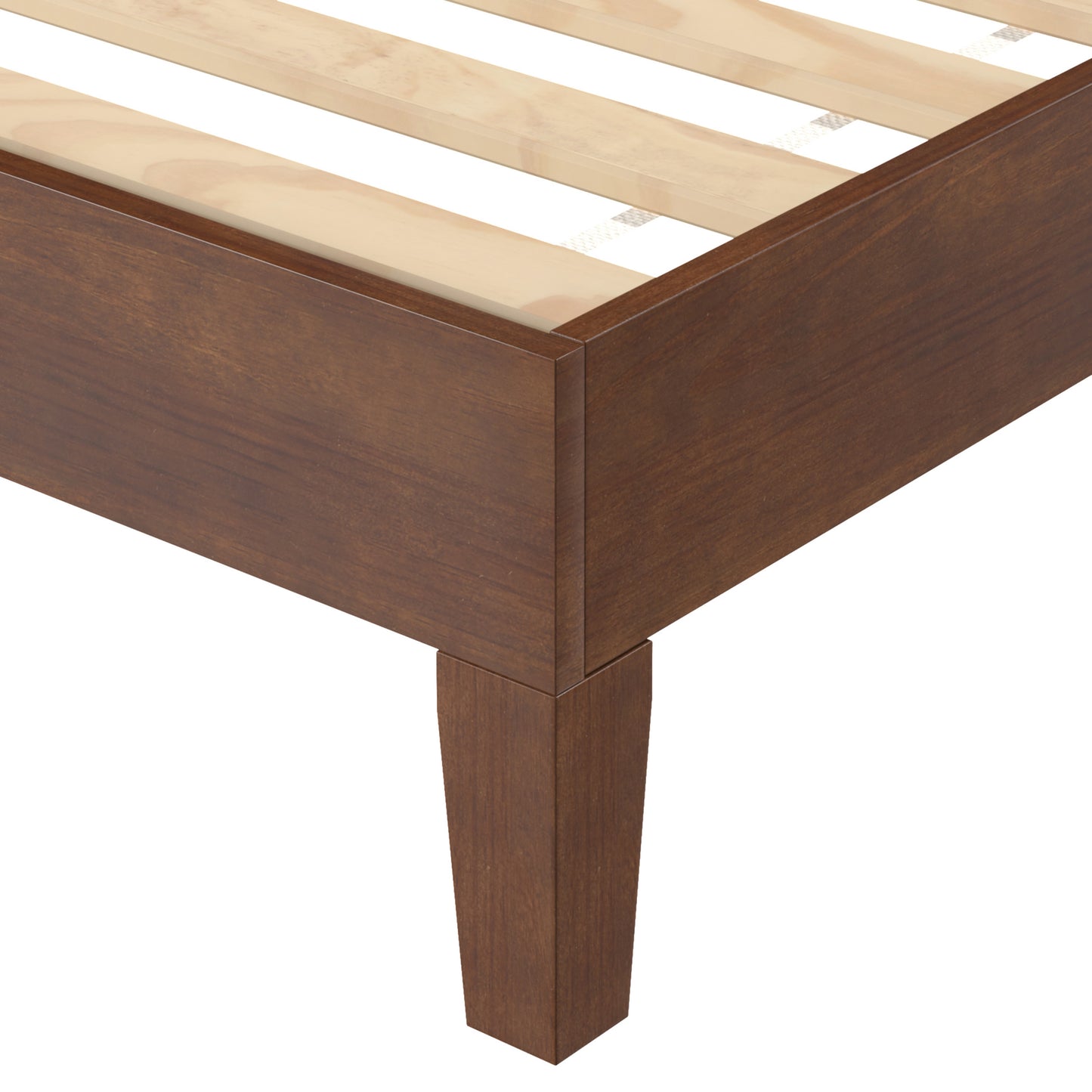 Nix Queen Platform Bed Natural