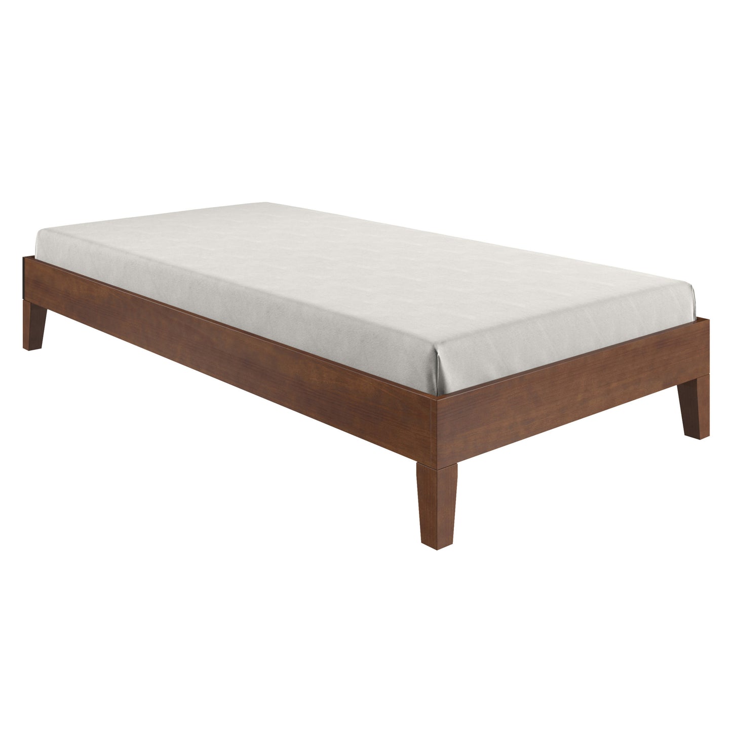 Nix Twin Platform Bed Frame Natural