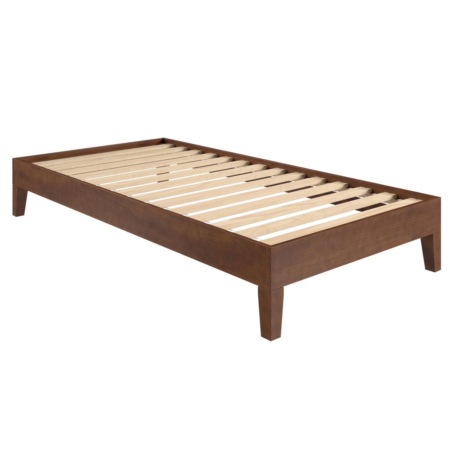 Nix Twin Platform Bed Frame Natural
