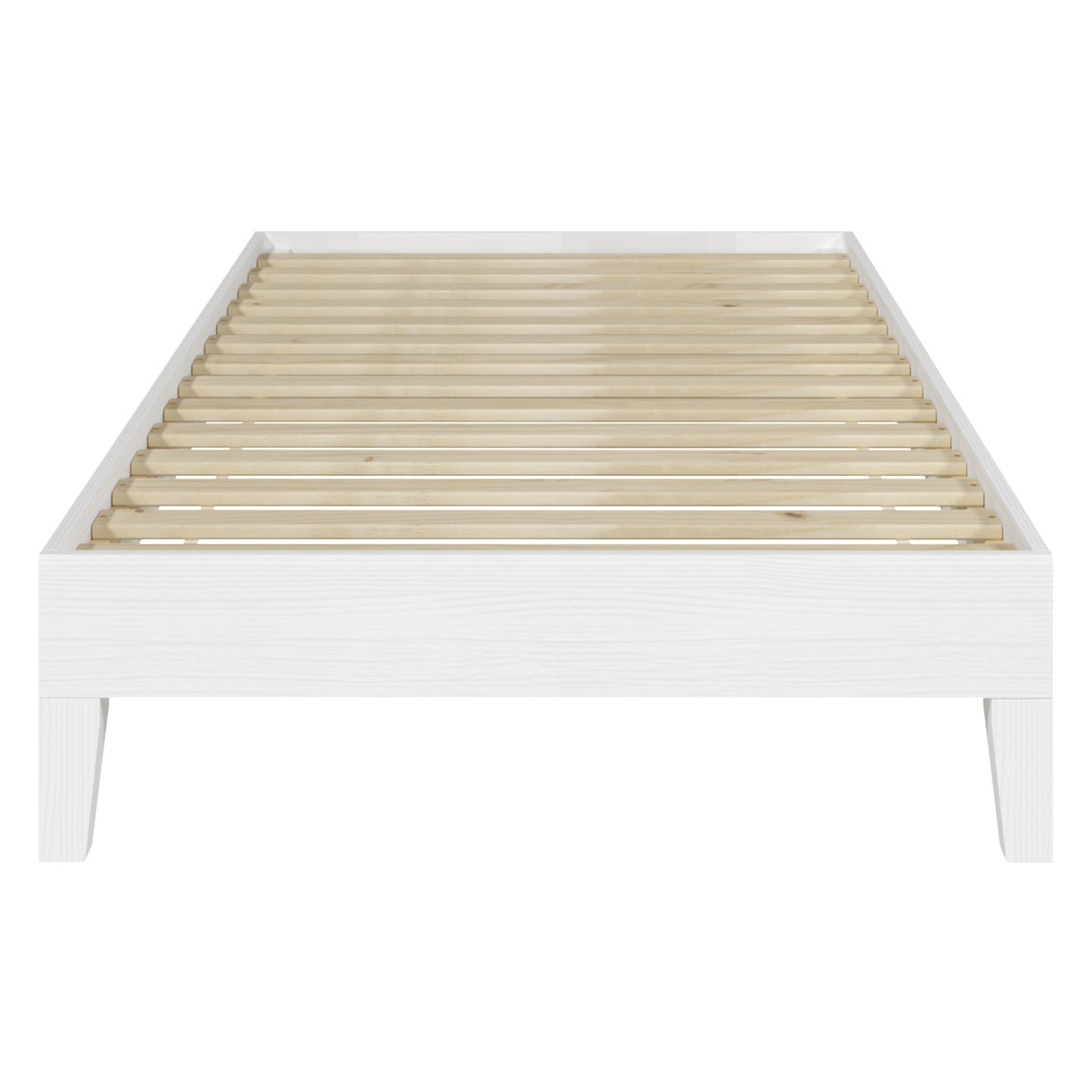 Nix Twin Platform Bed Frame Natural