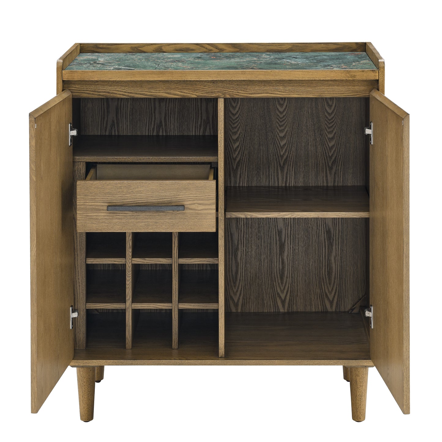 Novato Sintered Stone Top Bar Cabinet