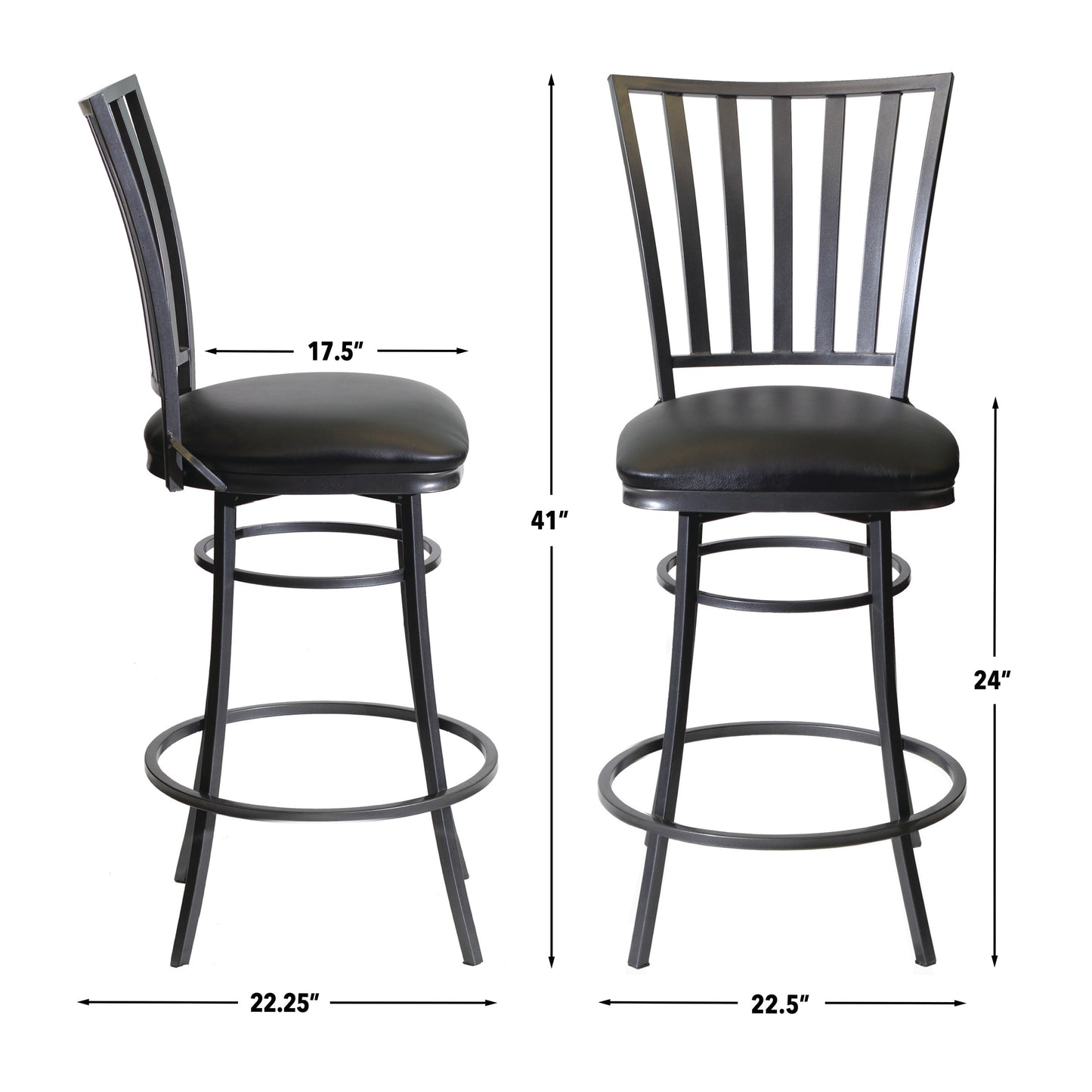 Stellan Swivel Counter Stool