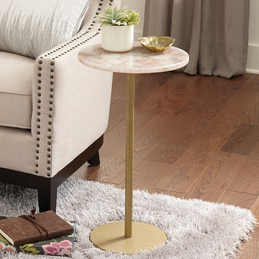 Rosie Rose Quartz Top Chairside